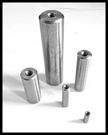 Stainless Steel Non-Vented Pull Pins of varying sizes